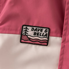 Dave&Bella Toddler Boys/Girls Red/Rose Hooded Detachable Fleece Liner Jackets