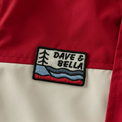 Dave&Bella Toddler Boys/Girls Red/Rose Hooded Detachable Fleece Liner Jackets