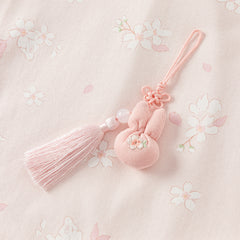 Dave&Bella Baby Girl Newborn Casual Cotton Floral Romper Jumpsuit