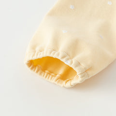 Dave&Bella Toddler Girls Autumn Milk White/Pearl Pink Adorable Party Dress