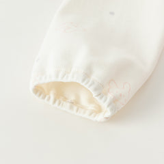 Dave&Bella Toddler Girls Autumn Milk White/Pearl Pink Adorable Party Dress