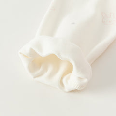 Dave&Bella Toddler Girls Autumn Milk White/Pearl Pink Adorable Party Dress