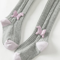 Dave&Bella Girls Autumn Cute Casual Footed Tights Leggings