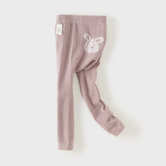 Dave&Bella Girls Autumn Casual Animal Print Footless Tight Leggings