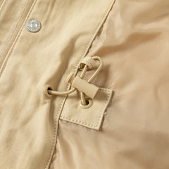 Dave&Bella Toddler Boys Khaki Warm Long Sleeve Jacket