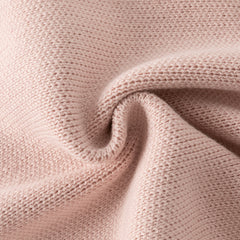 Dave&Bella Toddler Girls Grey Pink Knit hooded Cape-style Sweater Tops