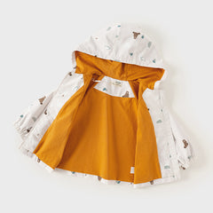 Dave&Bella Boys Toddler Windbreaker Waterproof Hooded Coats