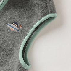 Dave&Bella Toddler Girls/Boys Multi-color Ultra-soft Sleeveless Fleece Outwear Vests
