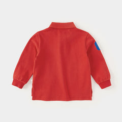 Dave&Bella Boys Spring Cotton Formal Polo Collar Shirt Tops