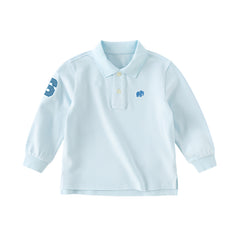 Dave&Bella Boys Spring Cotton Formal Polo Collar Shirt Tops