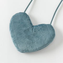 Dave&Bella Toddler Girls Autumn Elegance Grey Blue A-line Party Dress(wallet bag)