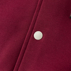 Dave&Bella Toddler Boys Autumn Wine Red Outdoor Jackets