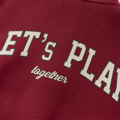 Dave&Bella Toddler Boys Autumn Wine Red Outdoor Jackets