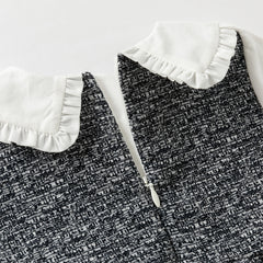 Dave&Bella Girls Autumn Navy Blue Noble Princess Toddler Dress