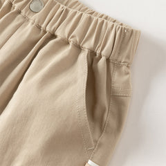 Dave&Bella Boys Autumn Leisure Cotton Khaki Pants