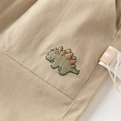 Dave&Bella Boys Autumn Leisure Cotton Khaki Pants