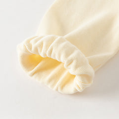 Dave&Bella Girls Autumn Vivid Cotton Yellowr Long-sleeved Cardigan Coats