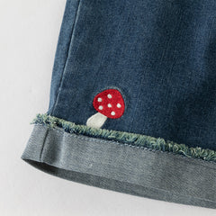 Dave&Bella Toddler Girls Autumn Denim Blue Jeans Pants