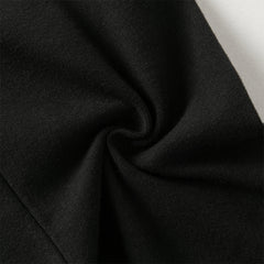 Dave&Bella Toddler Girls Autumn Black Slim Fit Stretch Leggings Pants