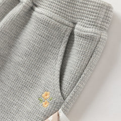 Dave&Bella Girls Autumn Navy Blue/Grey Casual Pants