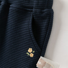 Dave&Bella Girls Autumn Navy Blue/Grey Casual Pants