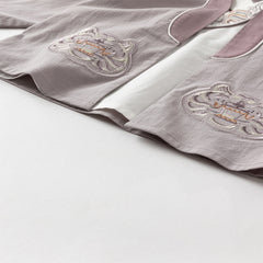 Dave&Bella Boys Autumn Chinese Style Cotton Casual T-shirt Pant Set