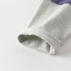 Dave&Bella Toddler Boys Autumn Cotton Cartoon Print T-shirt Tops