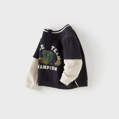 Dave&Bella Boys Autumn Outdoor T-shirt Pullover Top