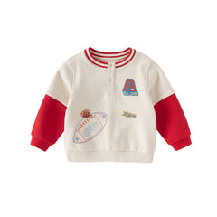 Dave&Bella Boys Autumn Outdoor T-shirt Pullover Top