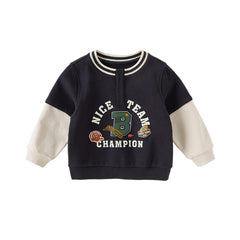 Dave&Bella Boys Autumn Outdoor T-shirt Pullover Top