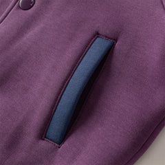 Dave&Bella Boys Autumn Outdoor Varsity Jackets Coat