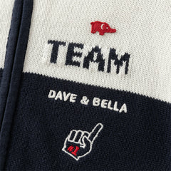 Dave&Bella Toddler Boys Autumn Blue Cotton Casual Coats