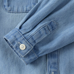 Dave&Bella Boys Autumn Casual Cotton Blue Hoodies Shirt Top