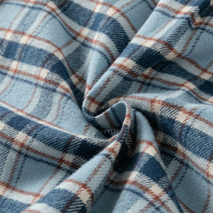 Dave&Bella Boys Autumn Cotton Formal Blue Plaid Shirt Top