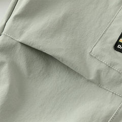 Dave&Bella Boys Autumn Grey Green Quick-Drying Overalls Drawstring Pant