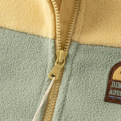 Dave&Bella Toddler Girls Autumn Green Warm Fleece Coat