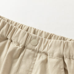 Dave&Bella Toddler Boys Autumn Khaki/Navy Blue Cotton Casual Pants