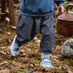 Dave&Bella Toddler Girls/Boys Autumn Causal Pink/Blue Drawstring Pants