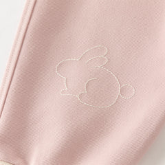 Dave&Bella Toddler Girls/Boys Autumn Causal Pink/Blue Drawstring Pants