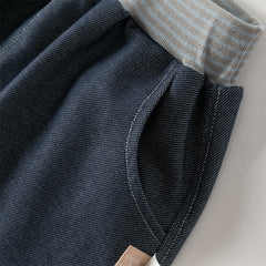 Dave&Bella Toddler Girls/Boys Autumn Causal Pink/Blue Drawstring Pants