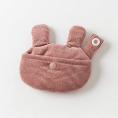 Dave&Bella Toddler Girls Autumn Khaki/Pink Cotton Corduroy Pants