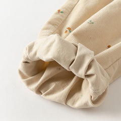 Dave&Bella Todder Boys Autumn Casual Cotton Yellow Print Drawstring Pants