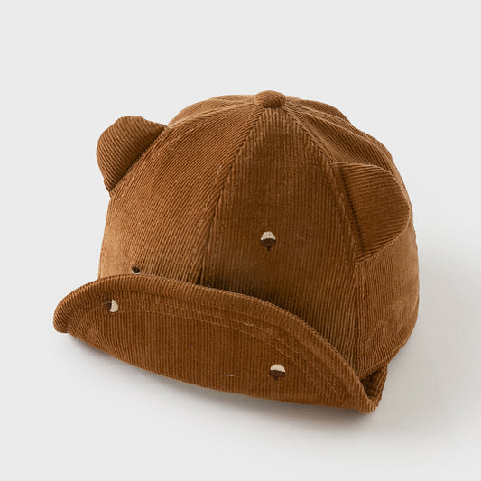Dave&Bella Boys Autumn Brown Cotton Sporty Baseball Cap Hat