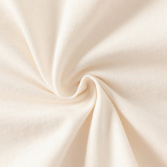 Dave&Bella Toddler Girls Autumn Beige Cotton Elegant Dress-style Sweatshirts Tops