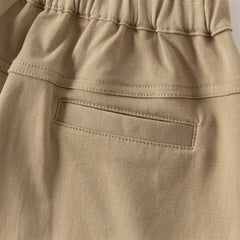 Dave&Bella Toddler Boys Autumn Khaki Versatile Pants