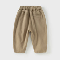 Dave&Bella Toddler Boys Autumn Khaki Versatile Pants