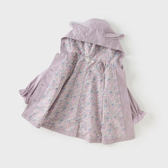 Dave&Bella Girls Toddler Outdoor Cute Windbreaker Jackets