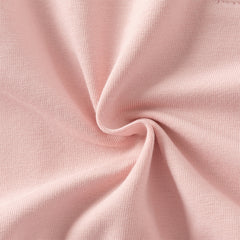 Dave&Bella Girls Adorable Pink Bear-print Plaid Dress-style Sweatshirts Tops