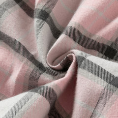 Dave&Bella Girls Autumn Sweet Cotton Pink Grey Plaid A-line Princess Dress