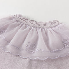 Dave&Bella Girls Autumn Cotton Adorable Purple Cardigans Coat